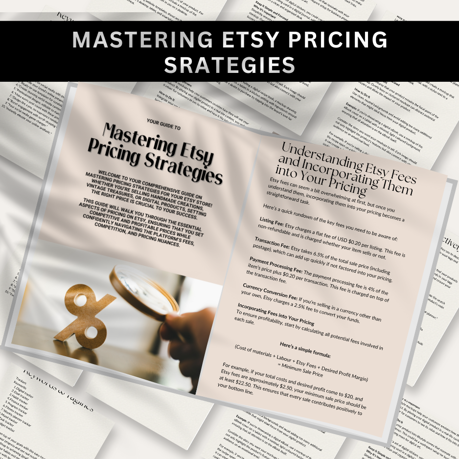 Mastering Etsy's Pricing Strategies