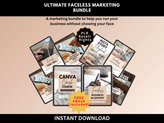 Faceless Digital Marketing Kit