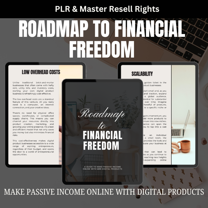 Roadmap to Financial Freedom | Learn How to Earn Passive Income with Done-For-You Products