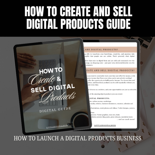 How to Create and Sell Digital Products for Profit